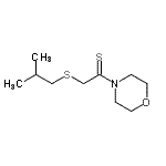 CAS 登录号：105247-16-3， 2-(异丁基硫基)-1-(4-吗啉基)乙硫酮