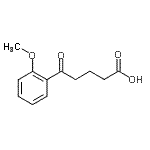 CAS#: 105253-92-7, 5-(2-Methoxyphenyl)-5-Oxopentanoic Acid