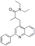 CAS#: 105279-00-3, N,N-Diethyl-2-Methyl-3-(2-Phenylquinolin-4-Yl)Propanamide
