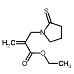 CAS#: 105284-81-9, Ethyl 2-[(2-Thioxo-1-Pyrrolidinyl)Methyl]Acrylate
