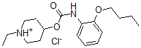 CAS#: 105383-96-8, (1-Ethylpiperidin-1-Ium-4-Yl) N-(2-Butoxyphenyl)Carbamate Chloride