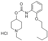 CAS#: 105383-98-0, (1-Ethylpiperidin-1-Ium-4-Yl) N-(2-Hexoxyphenyl)Carbamate Chloride