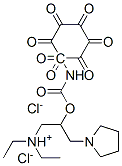 CAS#: 105404-42-0, Diethyl-[2-[(3-Heptoxyphenyl)Carbamoyloxy]-3-Pyrrolidin-1-Ium-1-Ylpropyl]Azanium Dichloride