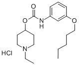 CAS#: 105405-71-8, (1-Ethylpiperidin-1-Ium-4-Yl) N-(3-Pentoxyphenyl)Carbamate Chloride