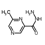 CAS#: 105426-65-1, 6-Methyl-2-Pyrazinecarbohydrazide