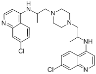 CAS#: 10547-40-7, N,N'-Bis(7-Chloro-4-Quinolyl)-alpha,alpha'-Dimethylpiperazine-1,4-Diethylamine