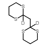 CAS#: 105479-87-6, 2,2'-Methylenebis[(2-<Sup>2</Sup>H)-1,3-Dithiane]