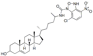 CAS#: 105539-27-3, 25-((7-Chloro-4-Nitrobenz-2-Oxa-1,3-Diazole)Methylamino)-27-Norcholesterol