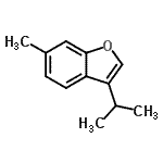 CAS#: 105539-97-7, 3-Isopropyl-6-Methyl-1-Benzofuran