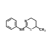 CAS#: 10554-33-3, 6-Methyl-N-Phenyl-5,6-Dihydro-4H-1,3-Thiazin-2-Amine