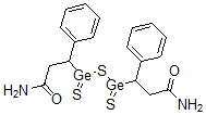CAS 登录号：105736-64-9， 3-[[(3-氨基-3-氧代-1-苯基丙基)-硫代锗烷基]硫基-硫代锗烷基]-3-苯丙酰胺