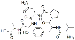 CAS#: 105760-58-5, (2S)-2-[[2-[[(2S)-4-Amino-2-[[(2S)-1-[(2S)-2-[[(2S)-2-Amino-3-Methylbutanoyl]Amino]-3-(4-Hydroxyphenyl)Propanoyl]Pyrrolidine-2-Carbonyl]Amino]-4-Oxobutanoyl]Amino]Acetyl]Amino]Propanoic Acid