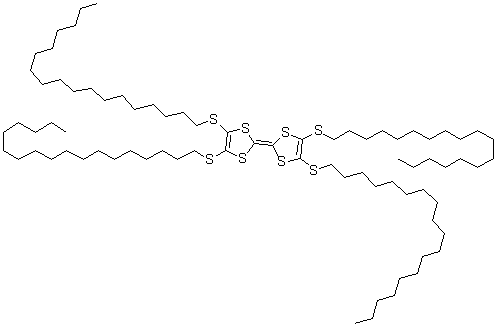 CAS 登录号：105782-53-4， 2-[4,5-二(十八烷基硫基)-1,3-二硫醇-2-亚基]-4,5-二(十八烷基硫基)-1,3-二硫杂环戊烯