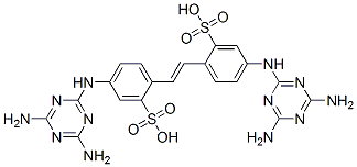 CAS#: 10586-07-9, 4,4'-Bis[(4,6-Diamino-1,3,5-Triazin-2-Yl)Amino]Stilbene-2,2'-Disulphonic Acid