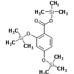 CAS#: 10586-16-0, Trimethylsilyl 2,4-Bis[(Trimethylsilyl)Oxy]Benzoate