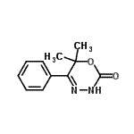 CAS#: 105889-19-8, 6,6-Dimethyl-5-Phenyl-3,6-Dihydro-2H-1,3,4-Oxadiazin-2-One
