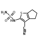 CAS#: 105898-02-0, N-(3-Cyano-5,6-Dihydro-4H-Cyclopenta[b]Thiophen-2-Yl)Sulfuric Diamide