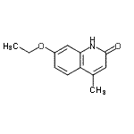 CAS#: 105908-28-9, 7-Ethoxy-4-Methyl-2(1H)-Quinolinone