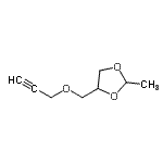 CAS#: 105922-60-9, 2-Methyl-4-[(2-Propyn-1-Yloxy)Methyl]-1,3-Dioxolane
