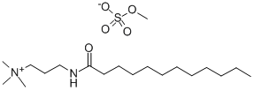 CAS#: 10595-49-0, Methyl trimethyl-3-((1-oxododecyl)amino)propylammonium sulphate