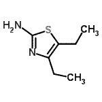 CAS#: 105955-86-0, 4,5-Diethyl-1,3-Thiazol-2-Amine