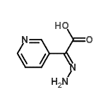 CAS#: 105997-33-9, (2E)-Hydrazono(3-Pyridinyl)Acetic Acid