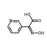 CAS#: 105997-36-2, (2Z)-(Hydroxyimino)(3-Pyridinyl)Acetic Acid