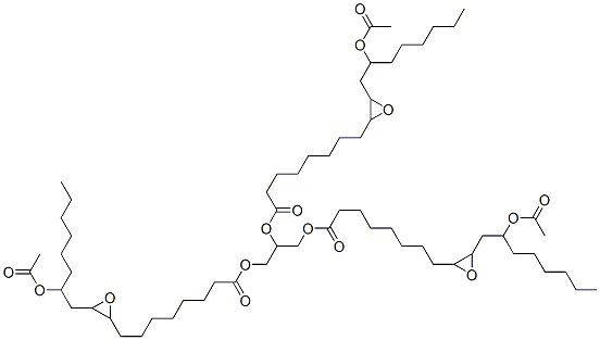 CAS#: 106-80-9, 1,3-Bis[8-[3-(2-Acetyloxyoctyl)Oxiran-2-Yl]Octanoyloxy]Propan-2-Yl 8-[3-(2-Acetyloxyoctyl)Oxiran-2-Yl]Octanoate