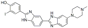 CAS#: 106050-84-4, (4E)-2-Iodo-4-[5-[6-(4-Methylpiperazin-1-Yl)-1H-Benzimidazol-2-Yl]-1,3-Dihydrobenzimidazol-2-Ylidene]Cyclohexa-2,5-Dien-1-One