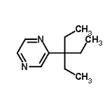 CAS 登录号：106073-56-7， 2-(3-乙基-3-戊烷基)吡嗪