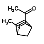 CAS 登录号：106075-94-9， 1-(2-甲基-2-氮杂双环[2.2.1]庚-5-烯-3-基)乙酮