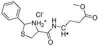CAS#: 106086-23-1, Methyl 4-[(2-Phenyl1,3-Thiazolidin-3-Ium-4-Carbonyl)Amino]Butanoate Chloride