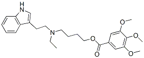 CAS#: 1061-89-8, 4-[Ethyl-[2-(1H-Indol-3-Yl)Ethyl]Amino]Butyl 3,4,5-Trimethoxybenzoate