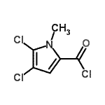CAS#: 106116-32-9, 4,5-Dichloro-1-Methyl-1H-Pyrrole-2-Carbonyl Chloride
