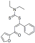 CAS#: 106128-43-2, [(E)-3-Furan-2-Yl-3-Oxo-1-Phenylprop-1-Enyl] Diethylaminomethanedithioate