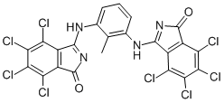 CAS#: 106276-79-3, 2,3,4,5-tetrachloro-6-cyano-Benzoic acid methyl ester reaction products with 2-methyl-1,3-benzenediamine and sodium methoxide