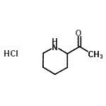 CAS#: 106318-66-5, 1-(2-Piperidinyl)Ethanone Hydrochloride (1:1)