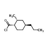 CAS#: 106349-28-4, (1S,2R,4S)-2-Methyl-4-Propylcyclohexanecarbonyl Chloride