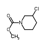 CAS 登录号：106376-09-4， 甲基3-氯-1-哌啶羧酸酯
