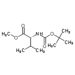 CAS#: 106391-85-9, Methyl N-{[(2-Methyl-2-Propanyl)Oxy]Carbonyl}-D-Valinate
