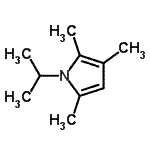 CAS#: 106416-96-0, 1-Isopropyl-2,3,5-Trimethyl-1H-Pyrrole
