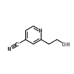 CAS#: 106474-82-2, 2-(2-Hydroxyethyl)Isonicotinonitrile
