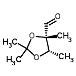 CAS#: 106544-44-9, (4S,5S)-2,2,4,5-Tetramethyl-1,3-Dioxolane-4-Carbaldehyde