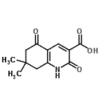 CAS#: 106551-79-5, 7,7-Dimethyl-2,5-Dioxo-1,2,5,6,7,8-Hexahydro-3-Quinolinecarboxylic Acid
