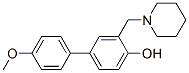 CAS#: 106609-38-5, 4-(4-Methoxyphenyl)-2-(Piperidin-1-Ylmethyl)Phenol