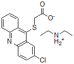 CAS#: 106636-60-6, Diethylazanium 2-(2-Chloroacridin-9-Yl)Sulfanylacetate