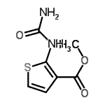 CAS#: 106666-44-8, Methyl 2-(Carbamoylamino)-3-Thiophenecarboxylate