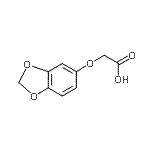 CAS#: 106690-33-9, (1,3-Benzodioxol-5-Yloxy)Acetic Acid