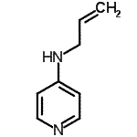 CAS 登录号：106782-17-6， N-烯丙基-4-吡啶胺