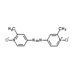 CAS#: 106882-31-9, 4,4'-(1,2-Diazenediyl)Bis(2-Methylpyridine) 1,1'-Dioxide